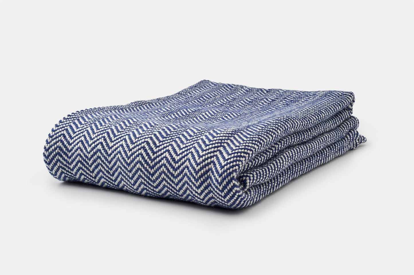 Chevron Pattern Soft Wool Throw Size Blanket - Homeland Harvest