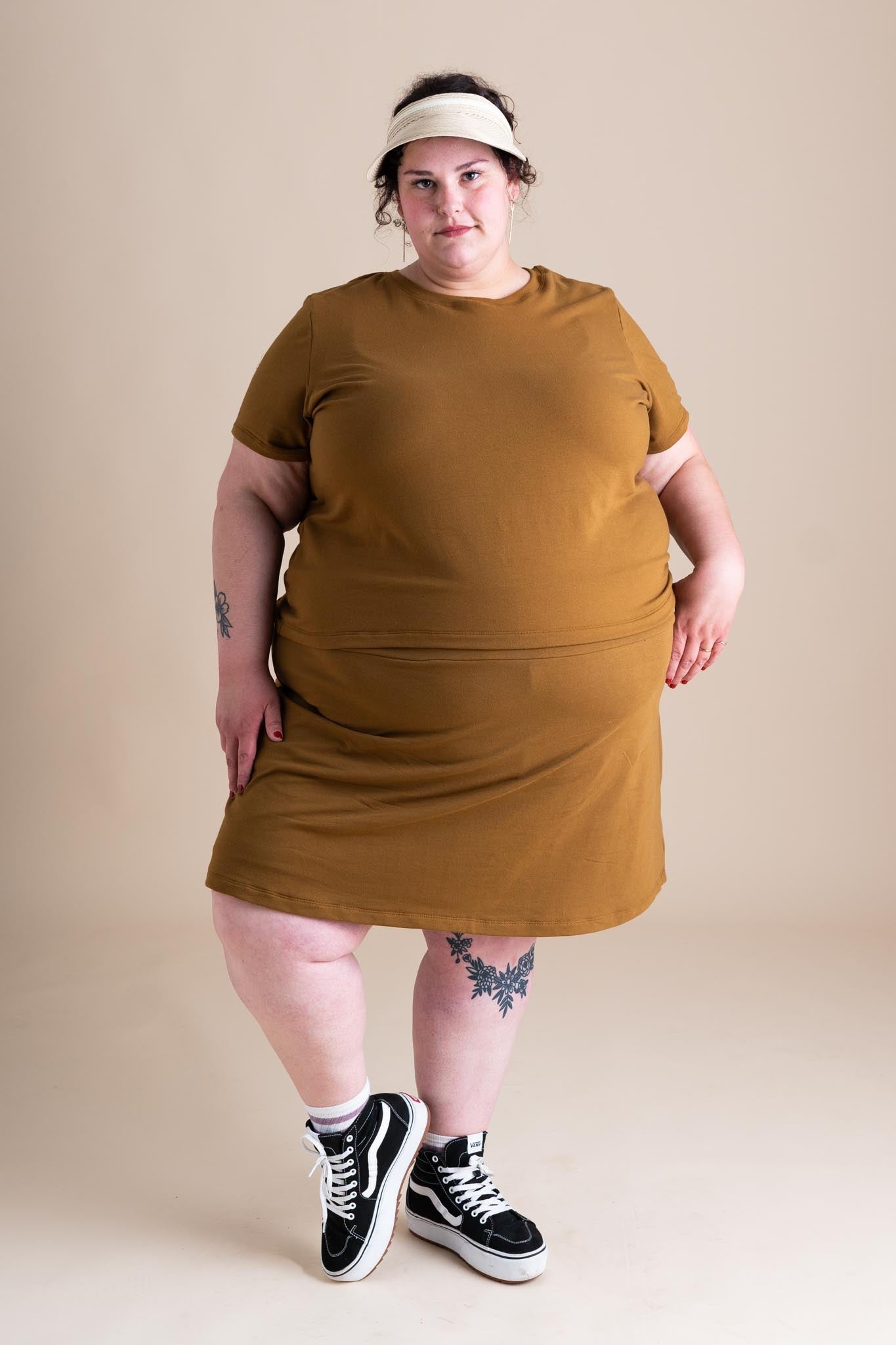 Elsa Skort in Almond