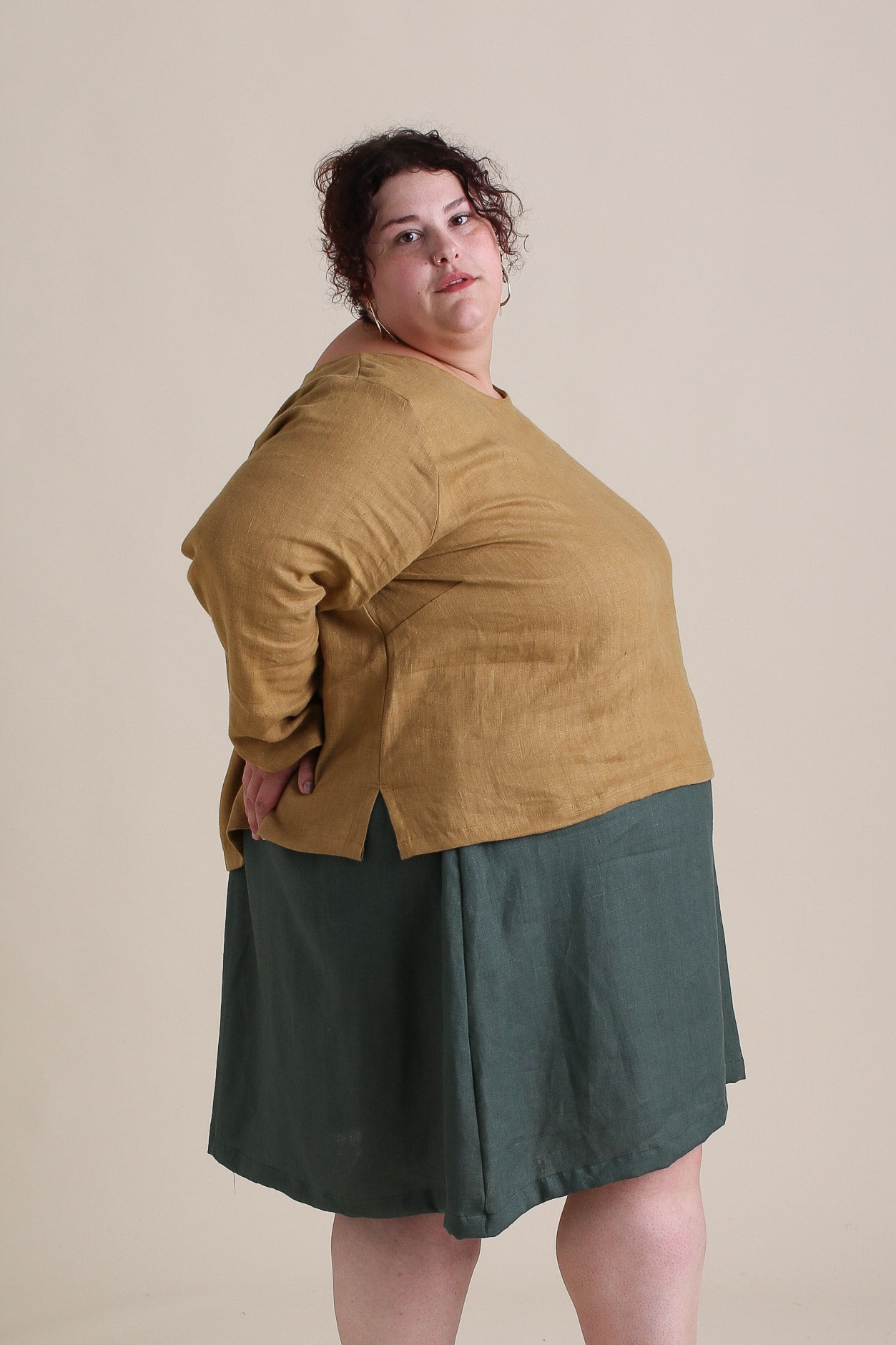 Afternoon Skirt (Updated) in Spruce