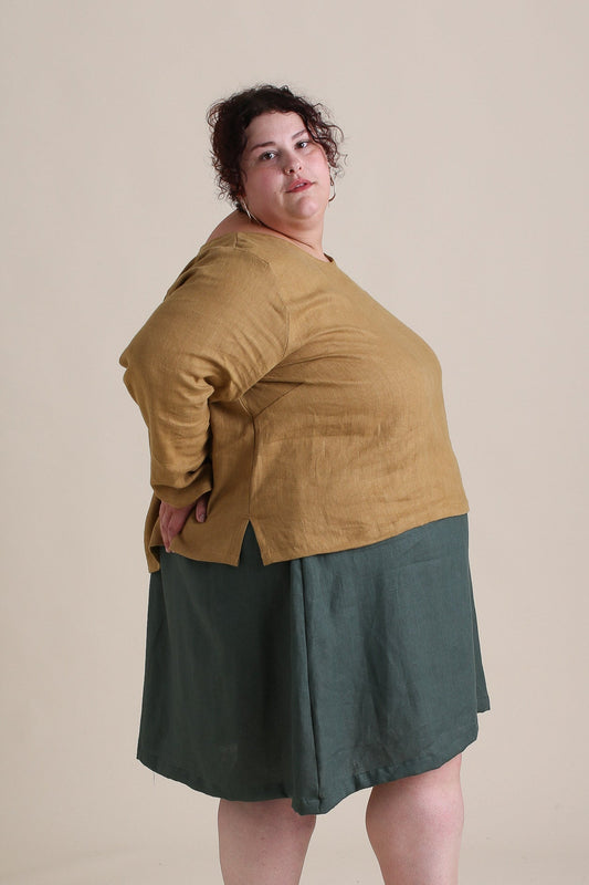 Afternoon Skirt (Updated) in Spruce