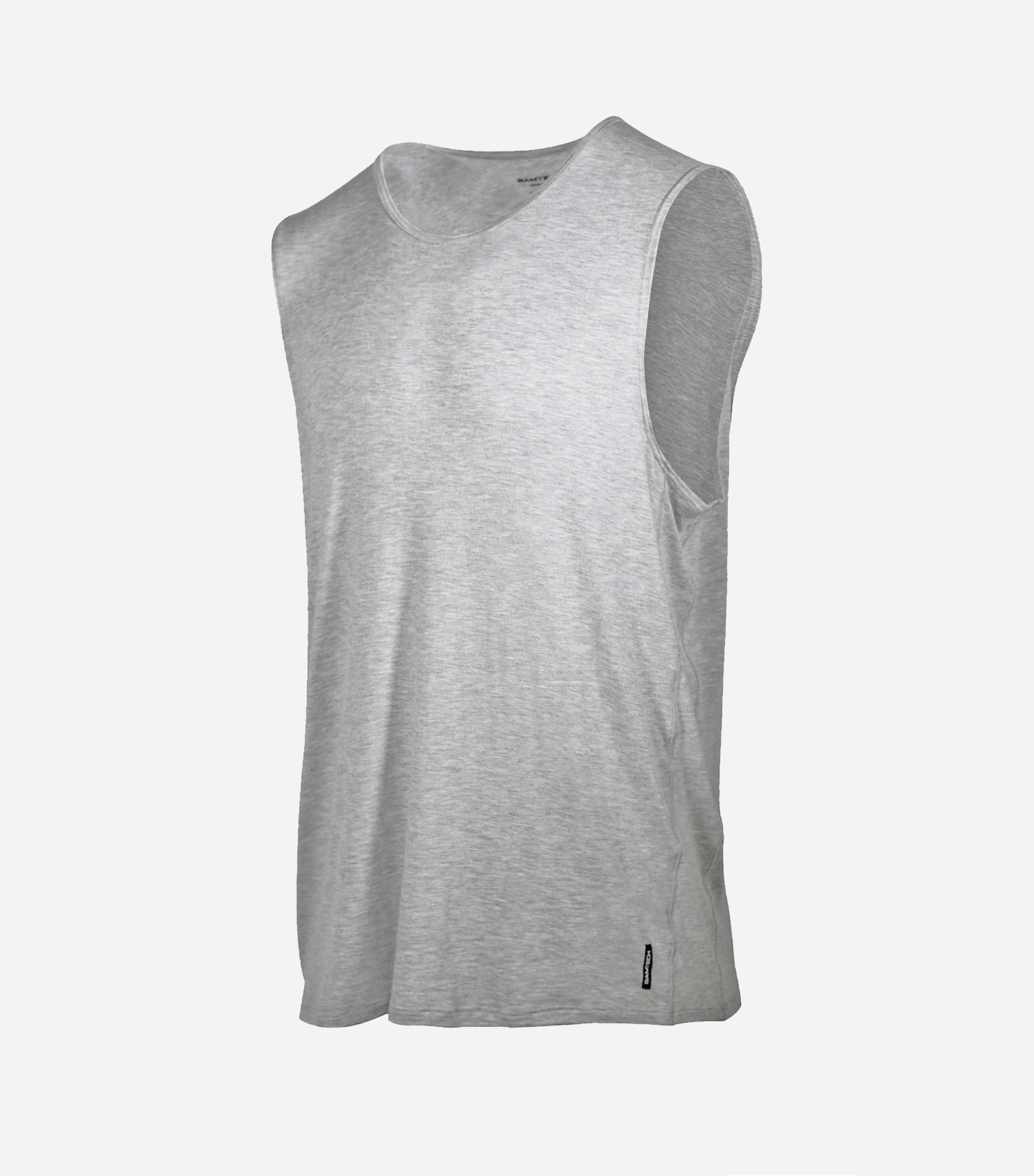 Bamboo Aerotech Tank - Heather Grey - Homeland Harvest