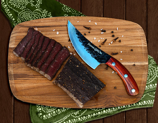 8 oz Garlic & Herb Beef Biltong Slab