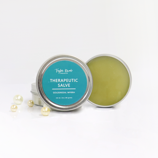 Goldenseal Myrrh Organic Salve | burn + wound - Homeland Harvest