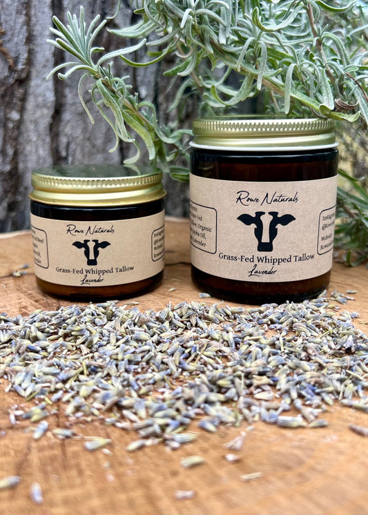100% Grass-Fed Lavender Whipped Tallow - Homeland Harvest