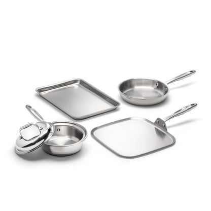 5- Piece Breakfast Cookware Set - Homeland Harvest