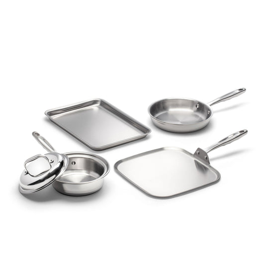 5- Piece Breakfast Cookware Set - Homeland Harvest