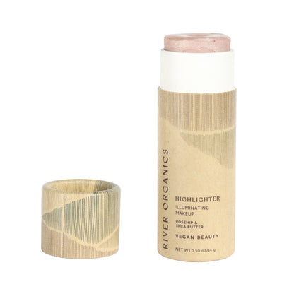 Rose Quartz Cream Vegan Highlighter Stick - Homeland Harvest