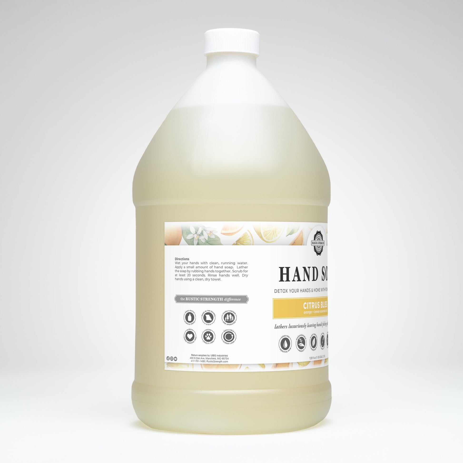 Hand Soap | Citrus Bliss - Homeland Harvest