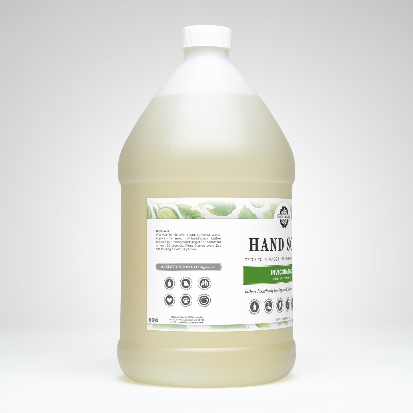Hand Soap | Invigorating - Homeland Harvest