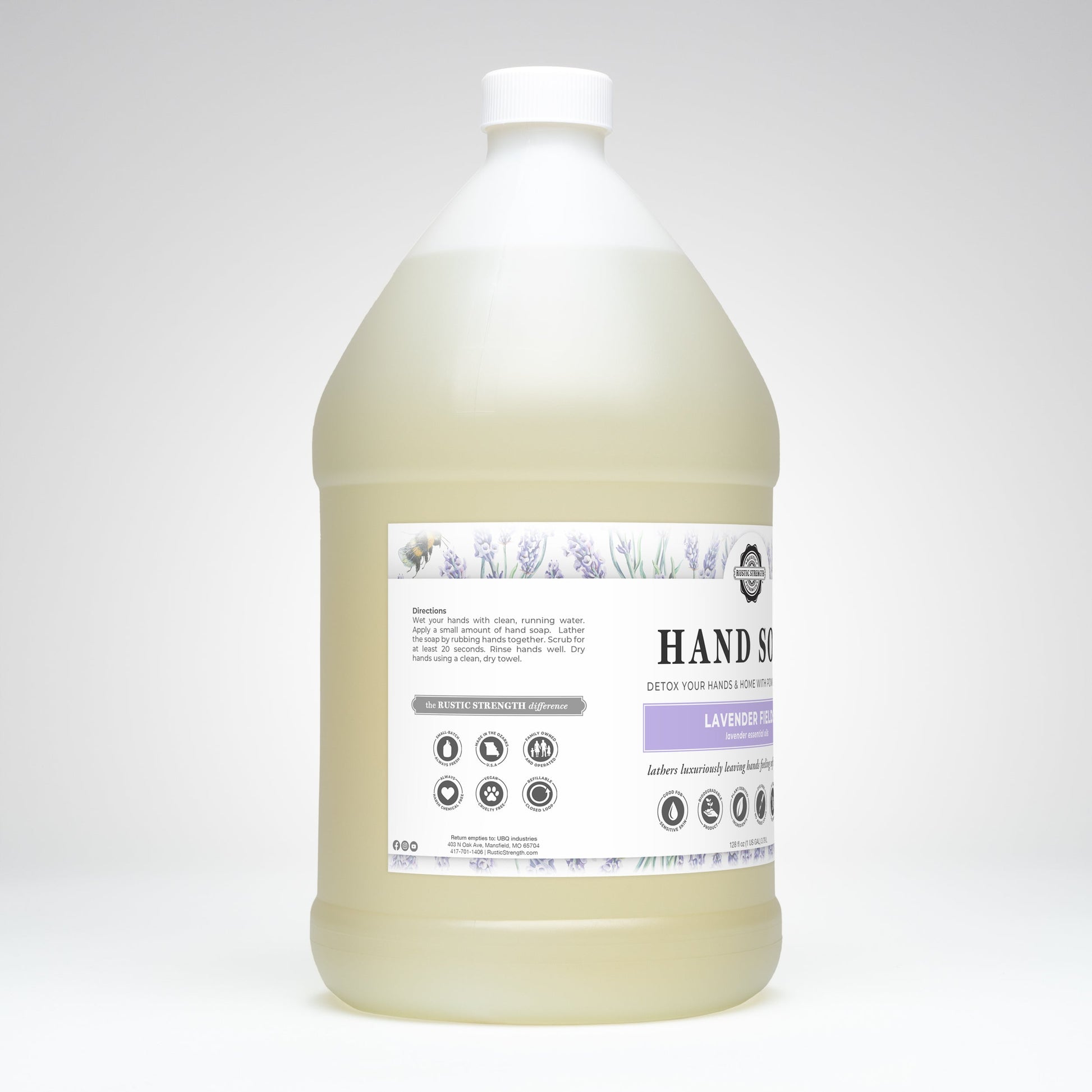 Hand Soap | Lavender Fields - Homeland Harvest