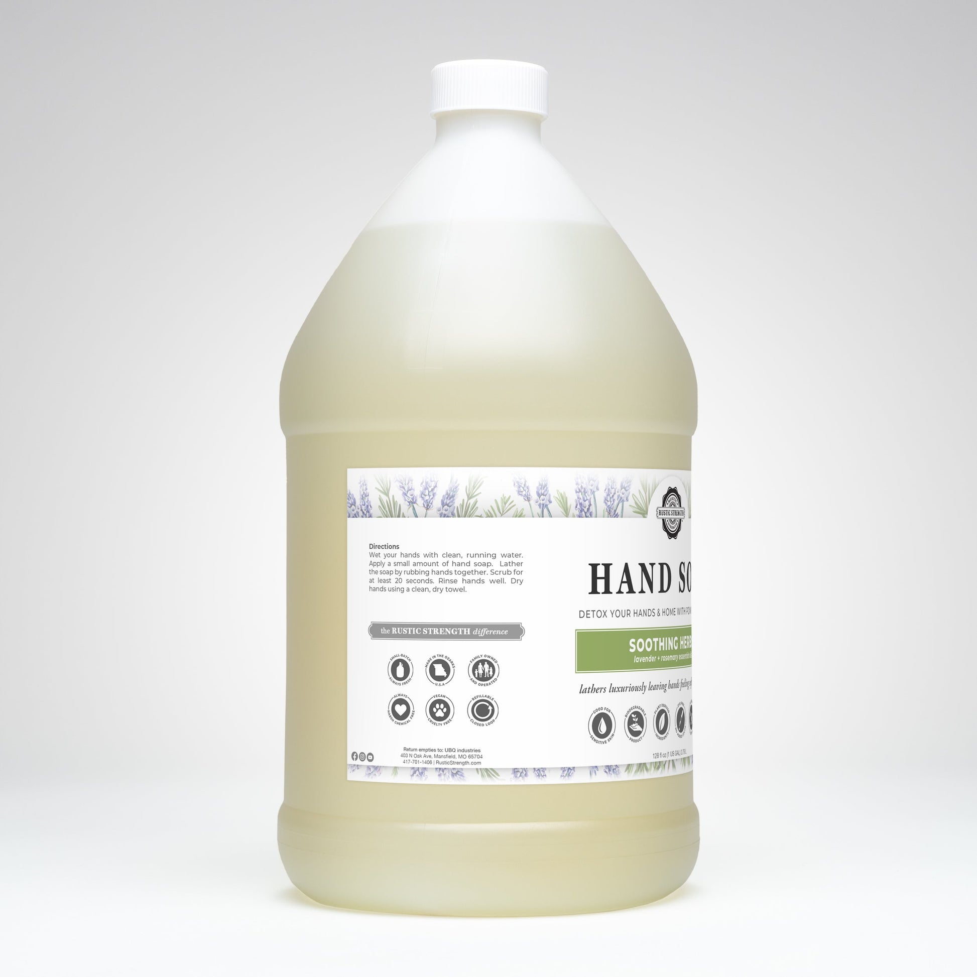 Hand Soap | Soothing Herbs - Homeland Harvest