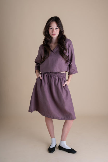 Afternoon Skirt (Updated) in Twilight