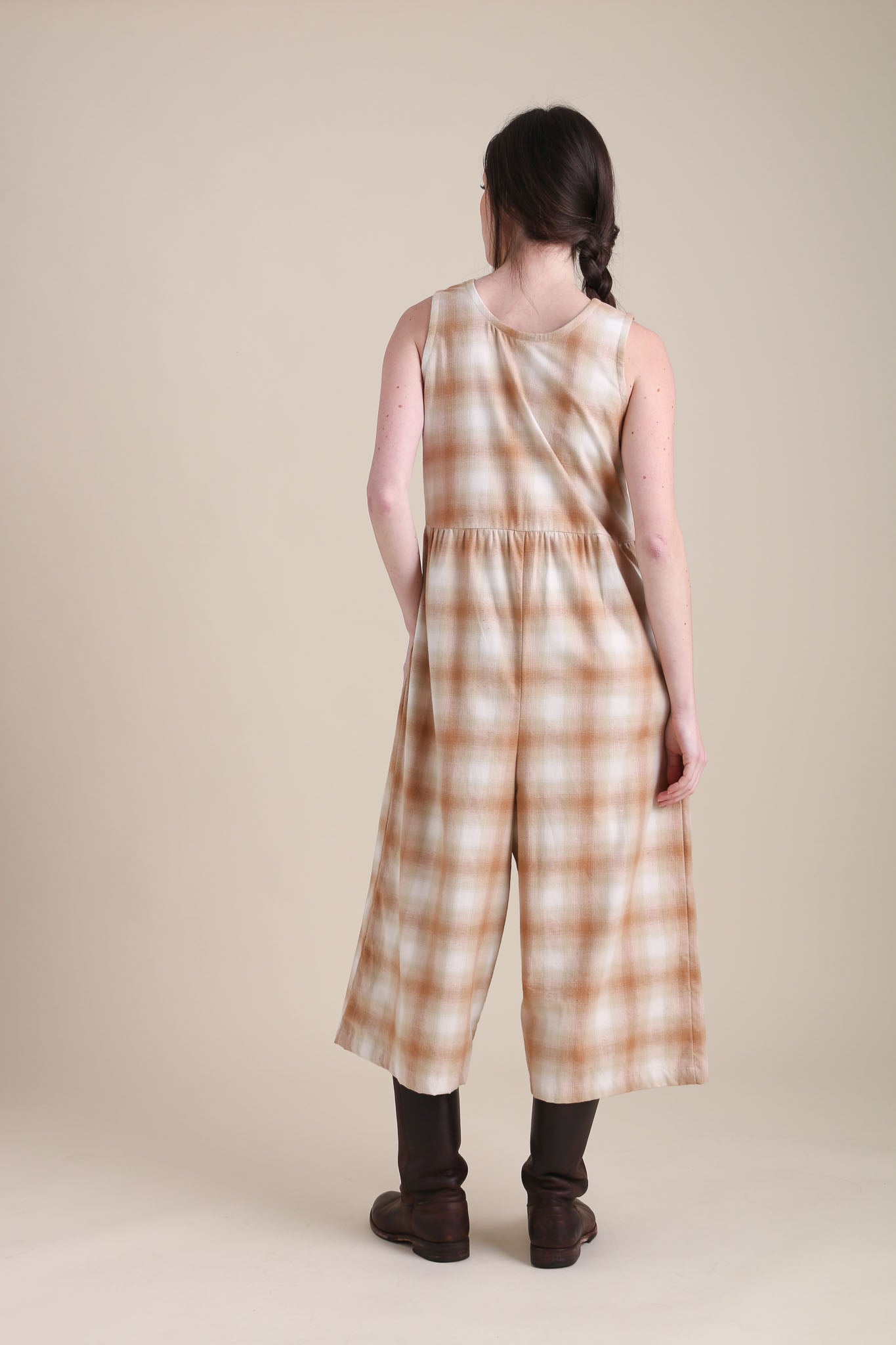 Foxfibre® Backyard Jumpsuit in White Pine