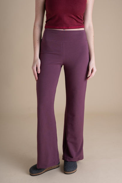 Eleanor Pants (Updated) in Plum