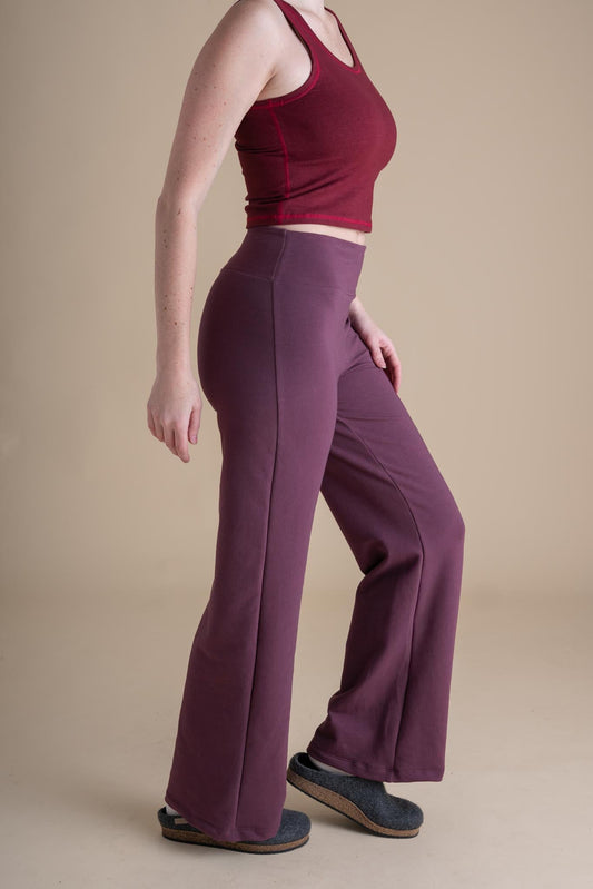 Eleanor Pants (Updated) in Plum