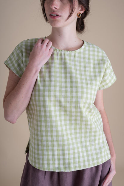 Painter Top (Updated) in Honeydew