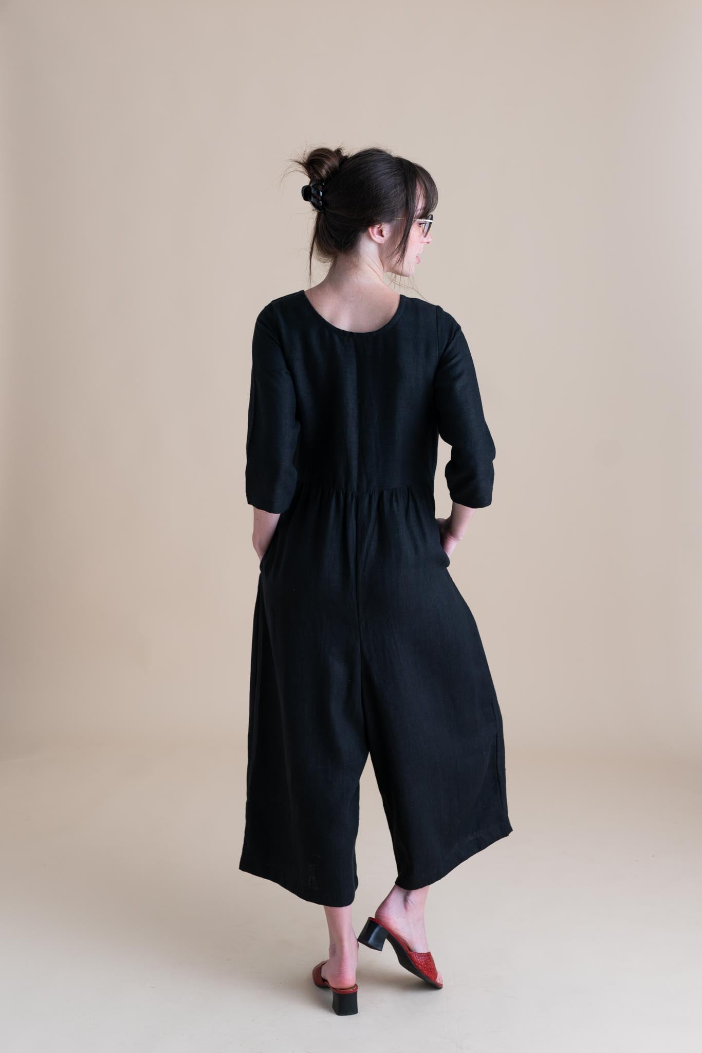 Ranch Jumpsuit (Updated) in Black