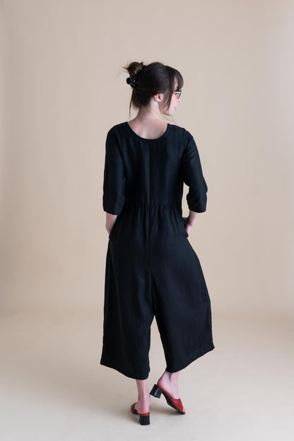 Ranch Jumpsuit (Updated) in Black