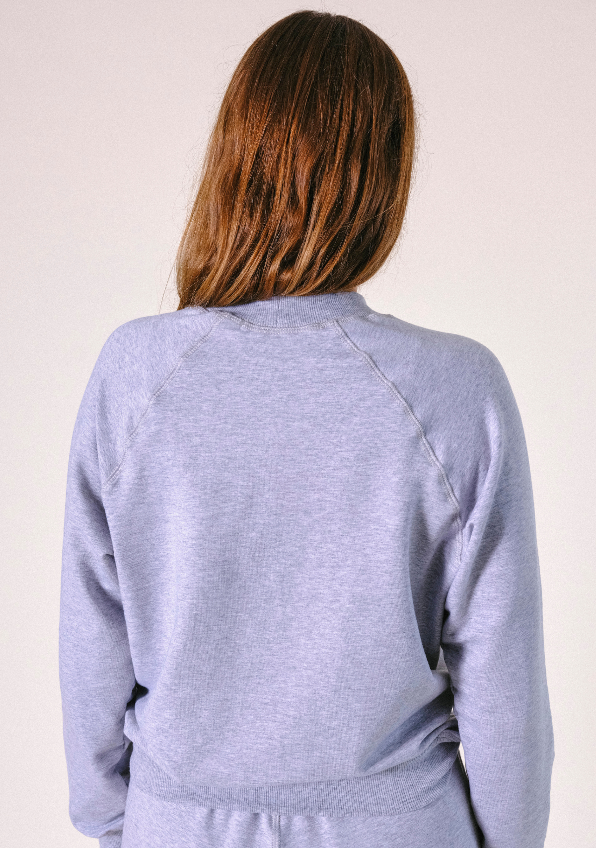 Agnes Raglan Organic Cotton + Tencel™ Sweatshirt - Heather Gray - Homeland Harvest