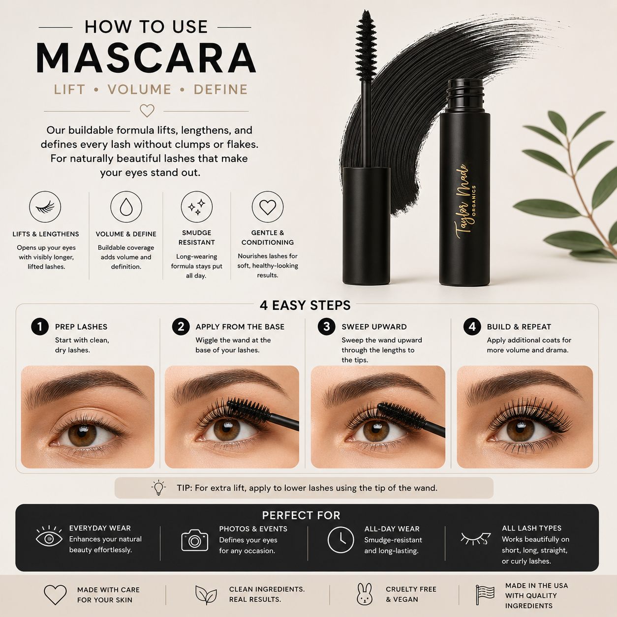 Mascara | lash-growth + curl