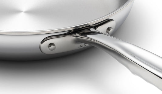 8.5 Inch Stainless Steel  Fry Pan - Homeland Harvest