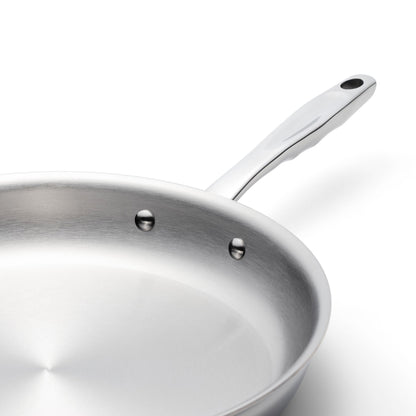 11.5 Inch Stainless Steel  Fry Pan - Homeland Harvest