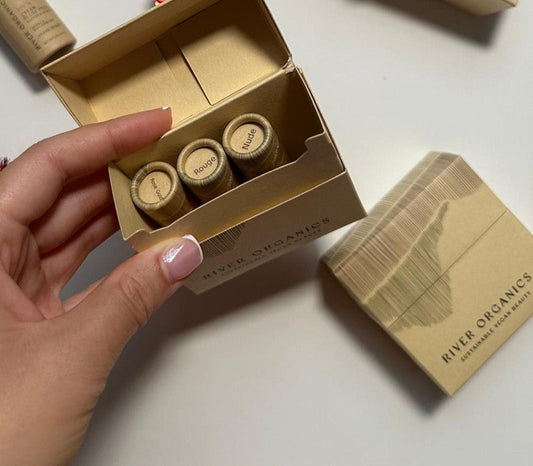 Set of 3 Tinted Vegan Lip Balms - Homeland Harvest