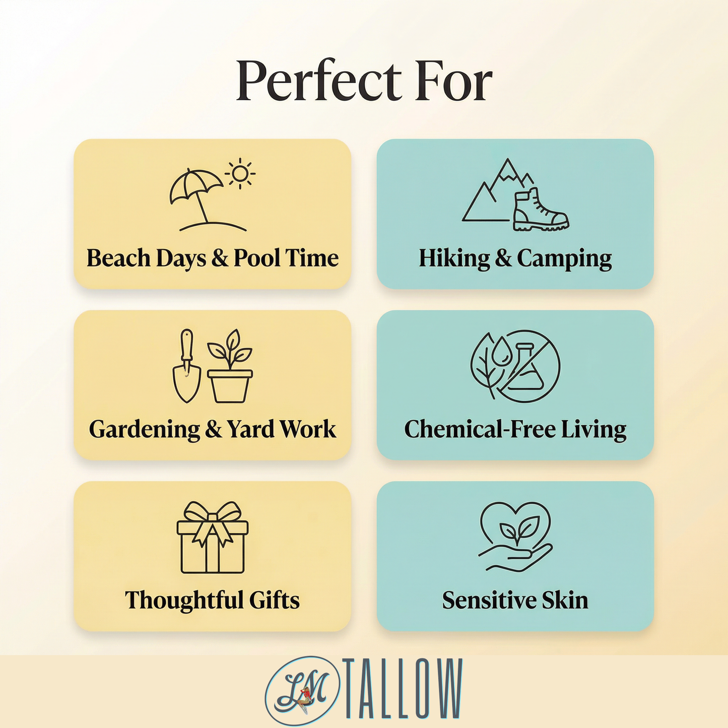 Tallow Sun Care Duo - Before & After Sun Cream