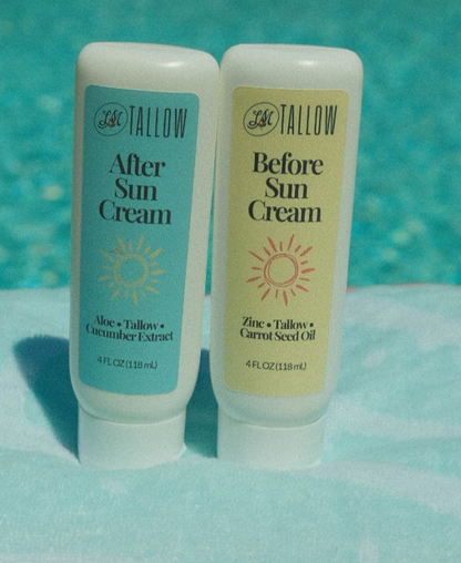 Tallow Sun Care Duo - Before & After Sun Cream