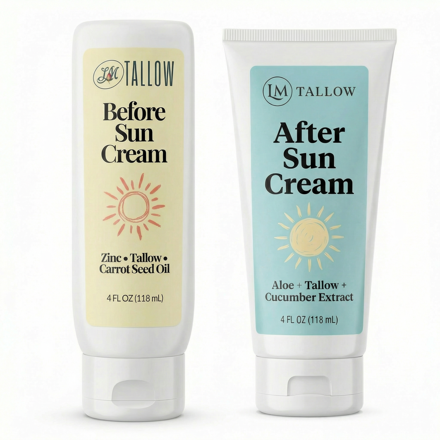 Tallow Sun Care Duo - Before & After Sun Cream