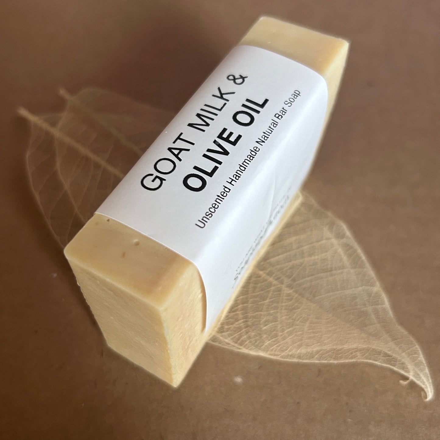 Goat Milk & Olive Oil Bar Soap, Unscented - Homeland Harvest