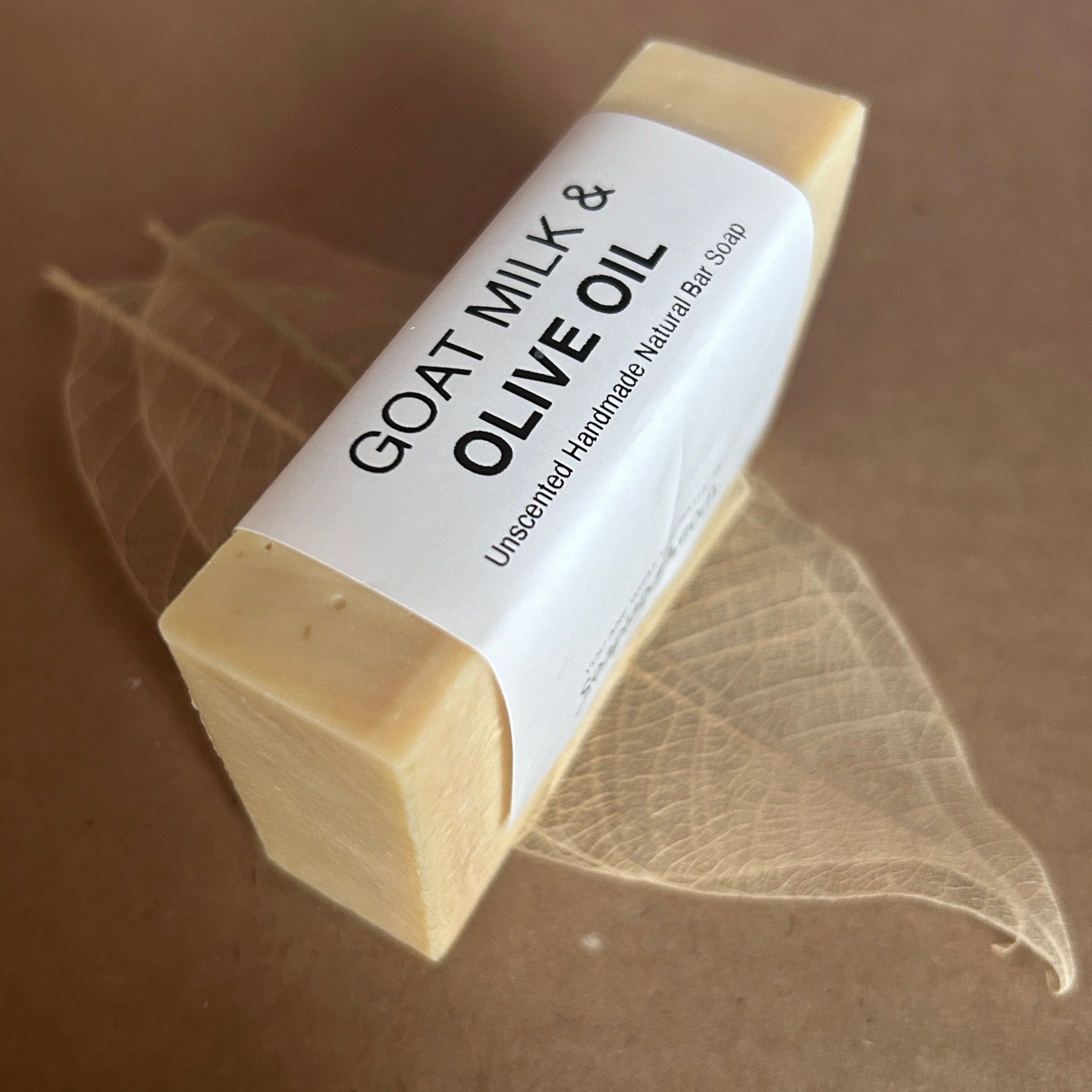 Goat Milk & Olive Oil Bar Soap, Unscented - Homeland Harvest
