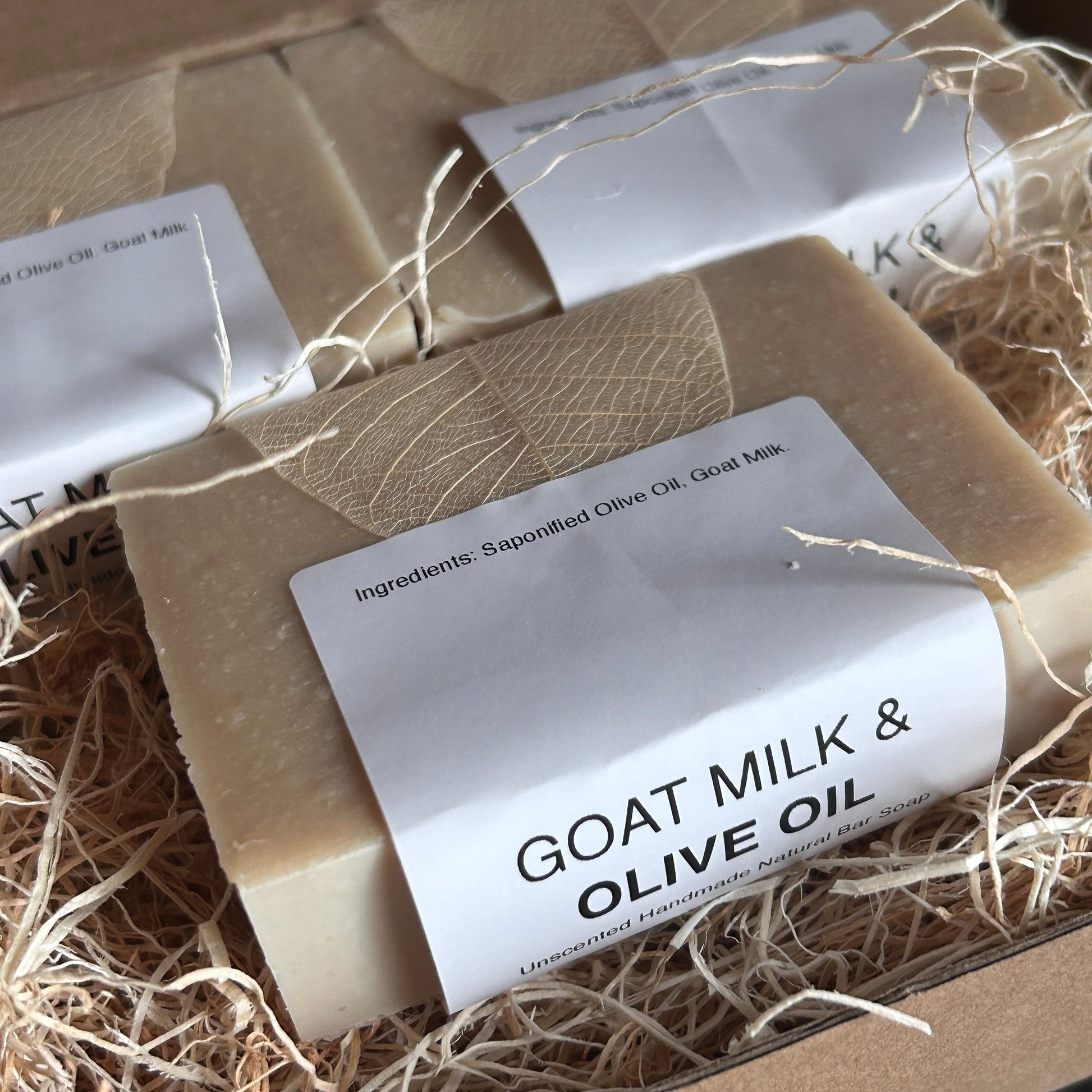 Goat Milk & Olive Oil Bar Soap, Unscented - Homeland Harvest