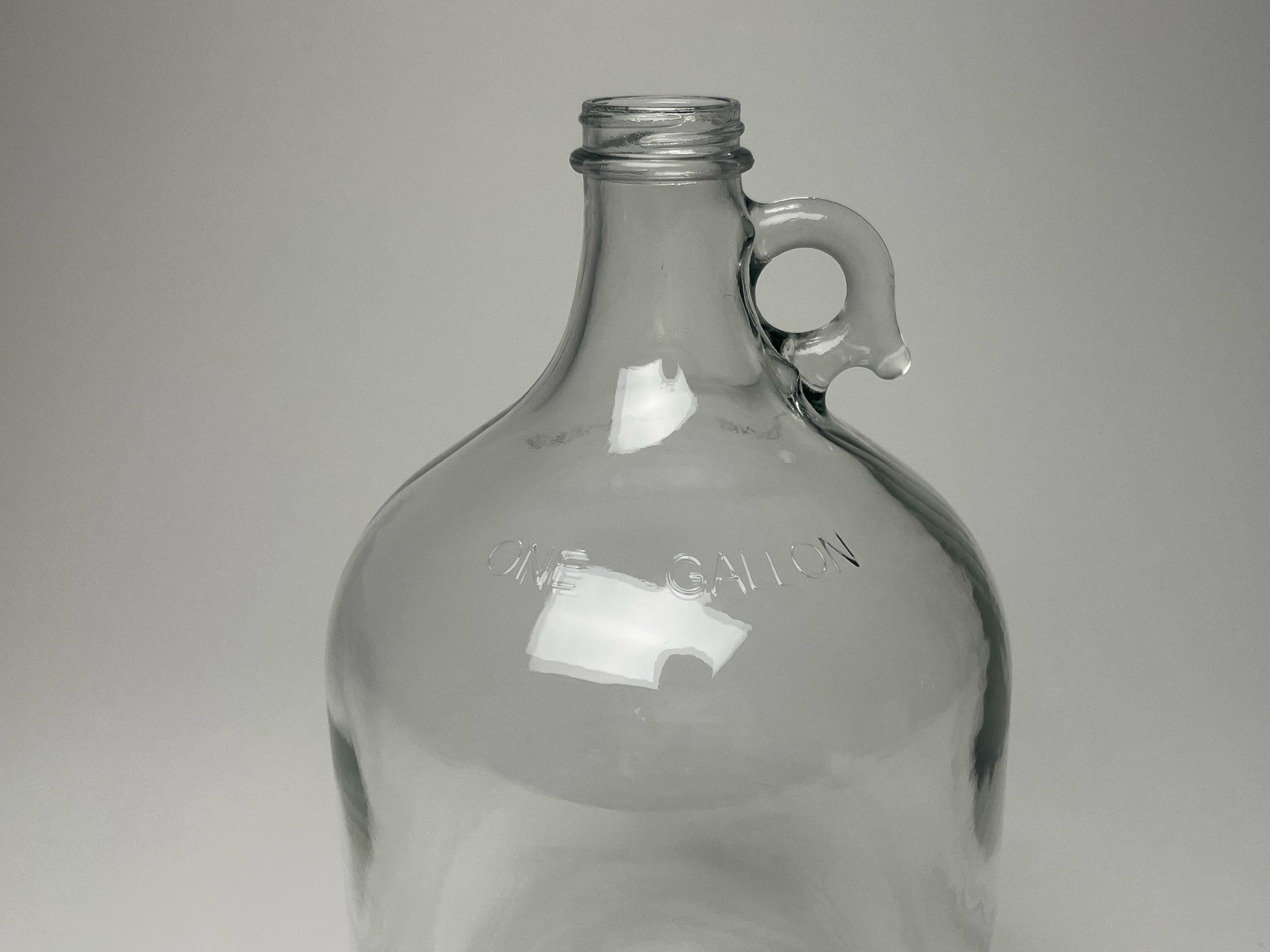 1 Gallon Glass Jug with Cap - Homeland Harvest