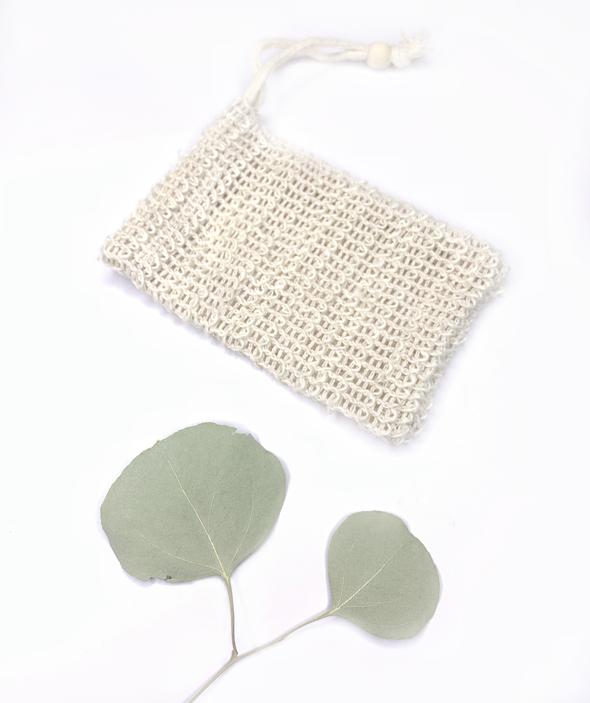 Natural Sisal Soap Saver and Exfoliating Pouch - Homeland Harvest