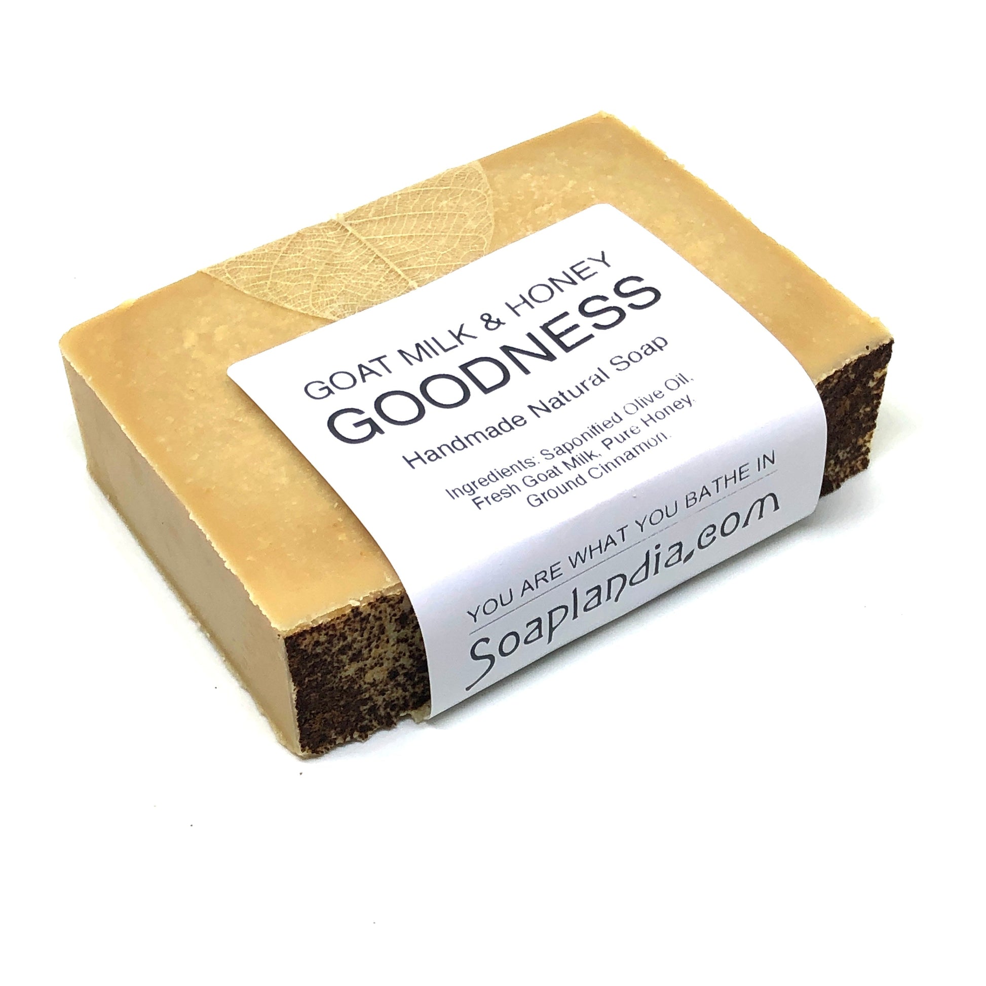 Goat Milk & Honey Goodness Soap, Unscented - Homeland Harvest