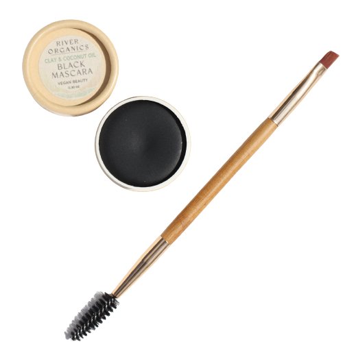 Black Vegan Zero-Waste Mascara - Homeland Harvest