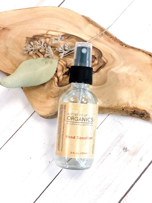 Organic Hand Sanitizer Triclosan Free / Organic Sanitizer / Butter Me UP Organics - Homeland Harvest