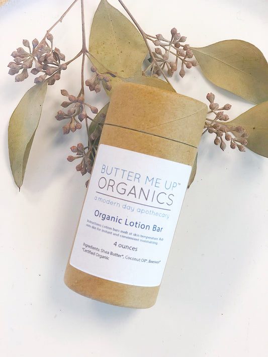 Organic Lotion Bar Shea Butter and Coconut Oil - Homeland Harvest