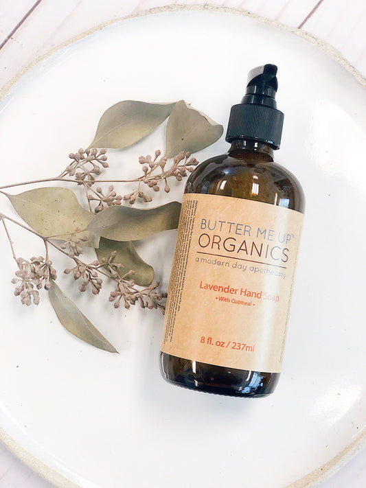 Organic Oatmeal Hand Soap - Homeland Harvest