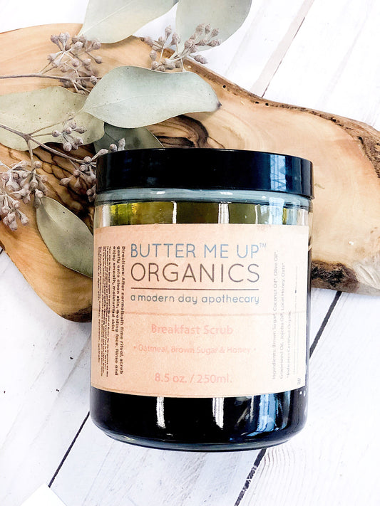 Organic Breakfast Scrub Body Polish Spa Quality - Homeland Harvest