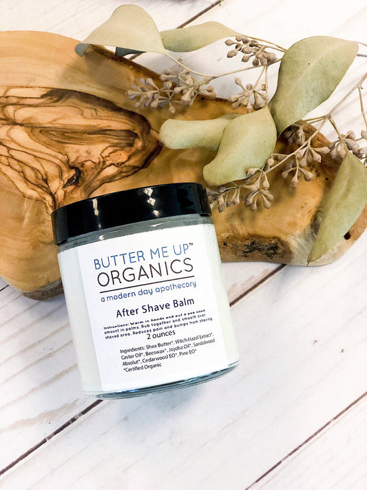 Organic After Shave Balm / Organic After Shave / Moisturizing After Shave / Gifts For Men / Gifts for Dad / Husband / Shaving Set - Homeland Harvest