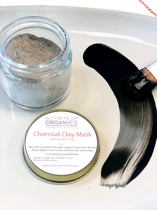 Organic Charcoal Mask / Activated Charcoal Mask - Homeland Harvest