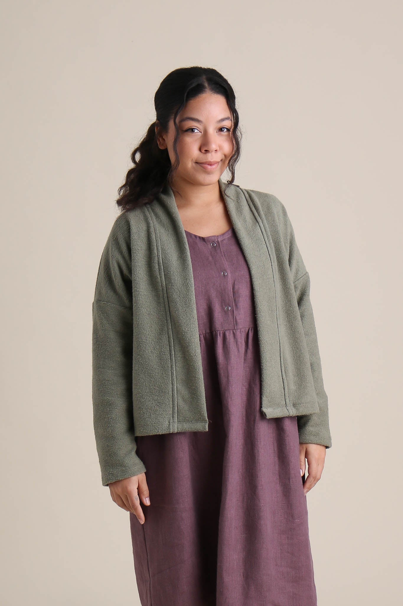 Drifter Cardigan (Updated) in Saguaro