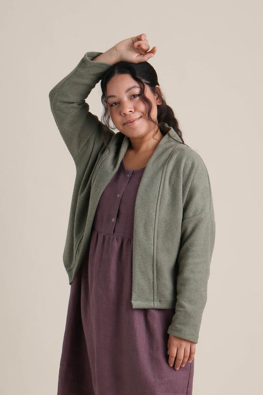 Drifter Cardigan (Updated) in Saguaro
