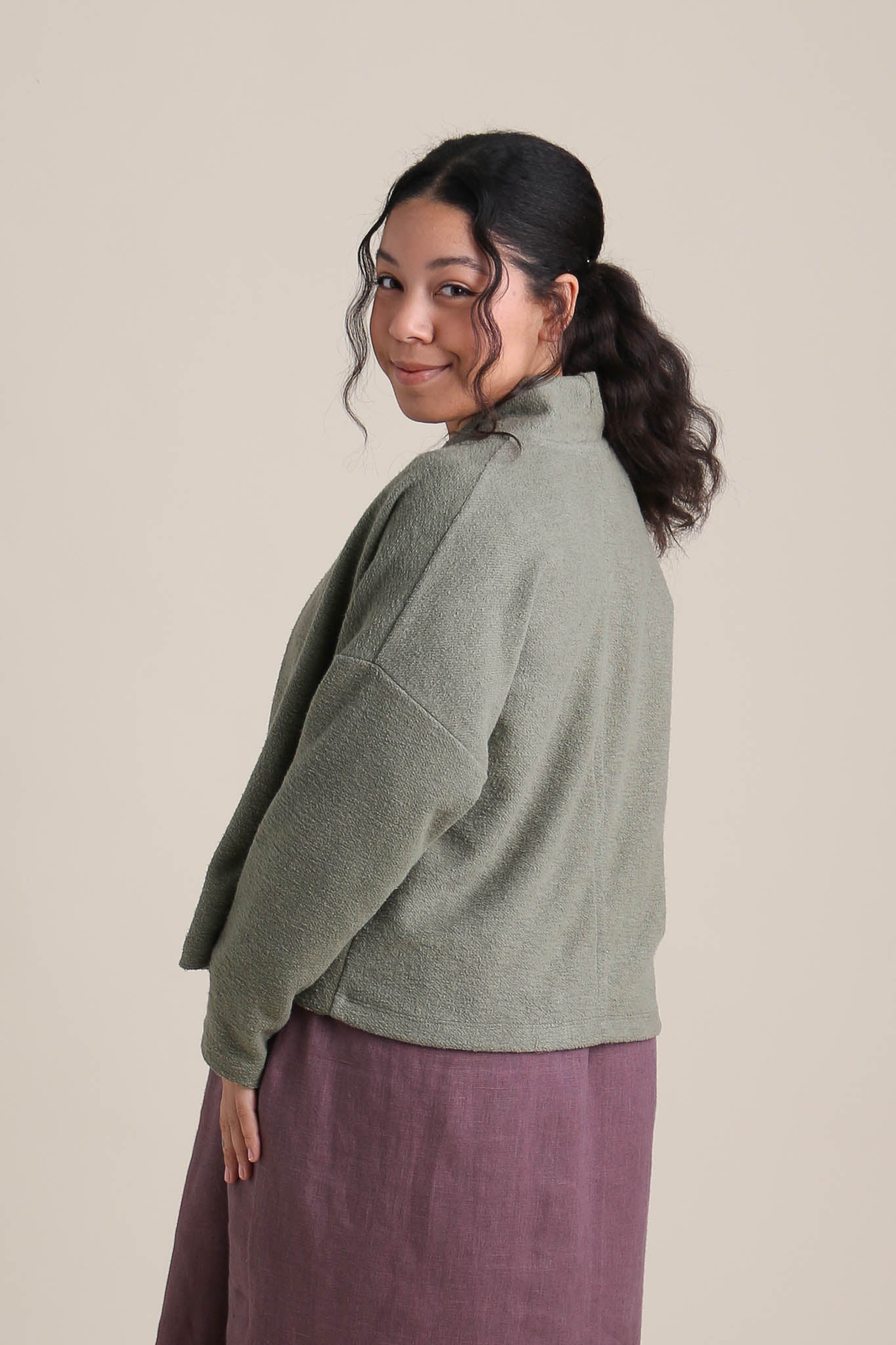 Drifter Cardigan (Updated) in Saguaro