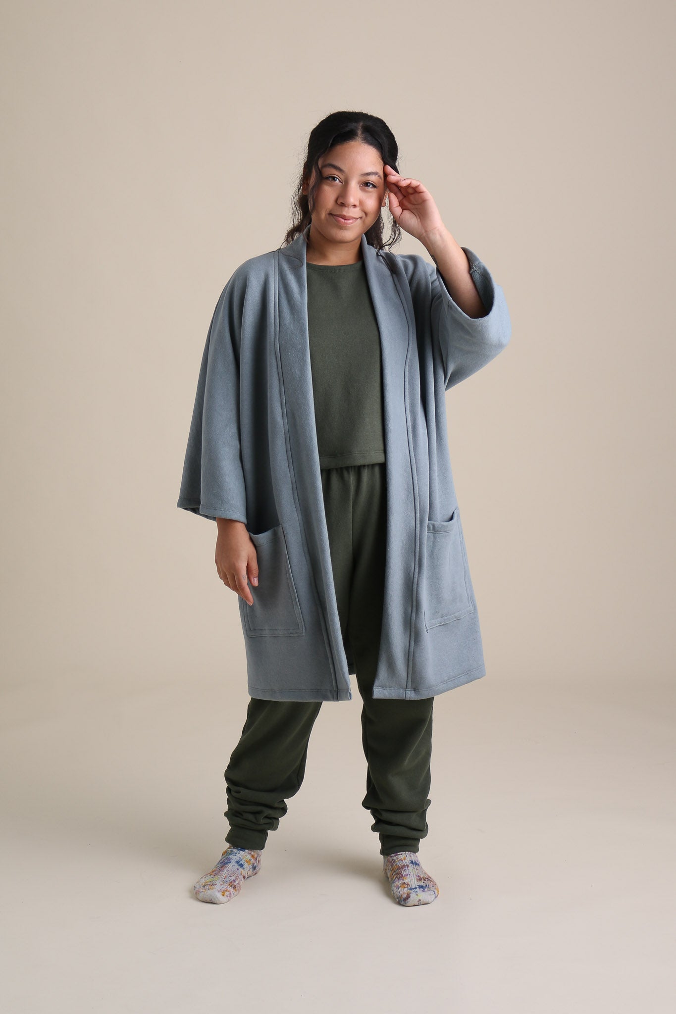 Timberline Cardigan (Updated) in Juniper