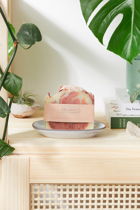 Jasmine, Atlas Cedar, & Pine Organic Soap Essential Oils - Homeland Harvest