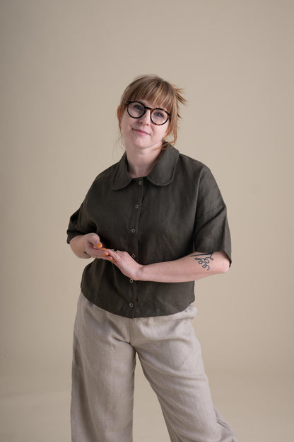 Ruthie Top in Lichen