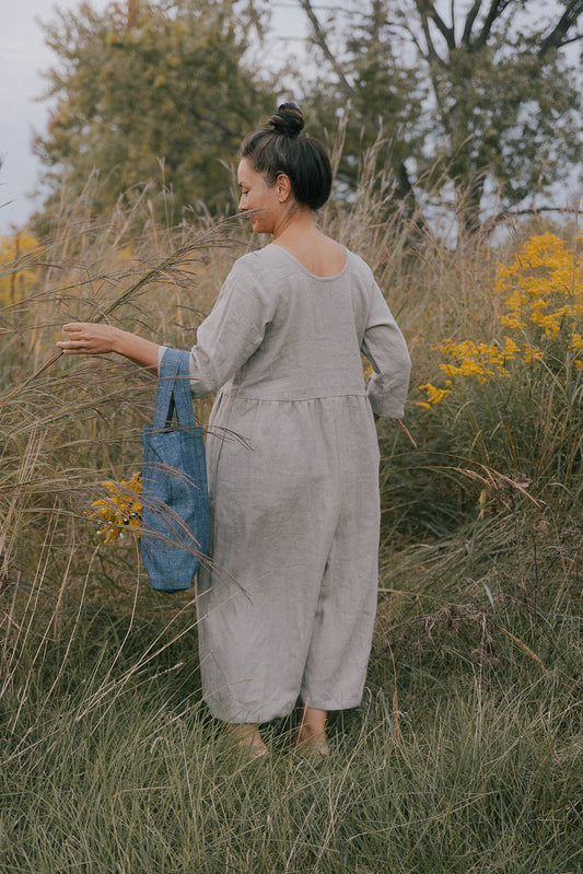 Ranch Jumpsuit (Updated) in Pebble